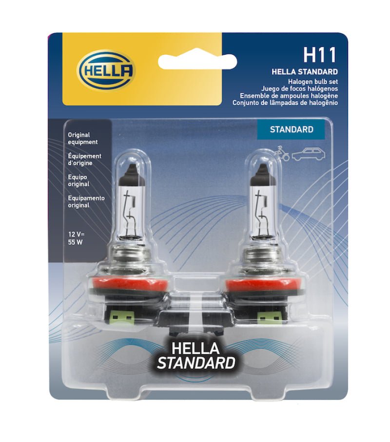 Hella - Hella Bulb H11 12V 55W Pgj192 T4 (2) - Demon Performance