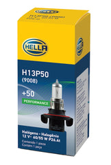 Hella - Hella Bulb H13 12V 60/55W P264T T4 +50 - Demon Performance