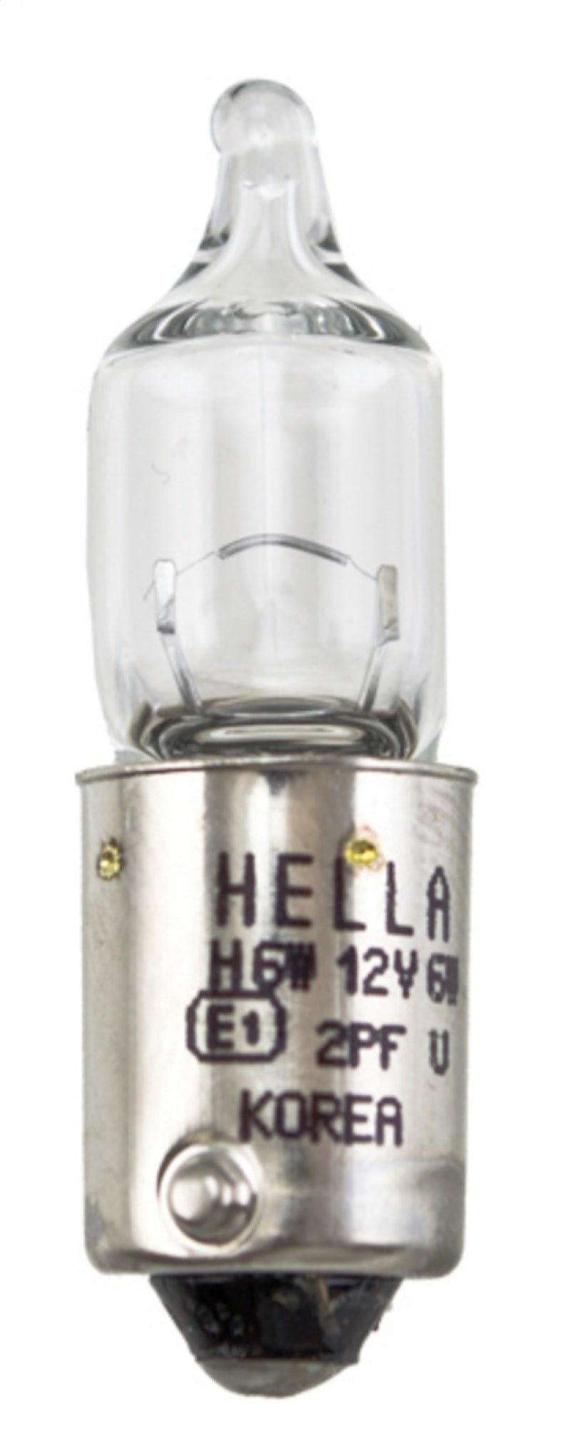 Hella - Hella Bulb H6W 12V 6W BAX9s T2.75 - Demon Performance