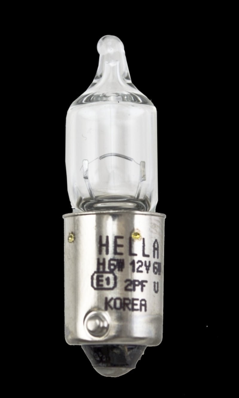 Hella - Hella Bulb H6W 12V 6W BAX9s T2.75 - Demon Performance