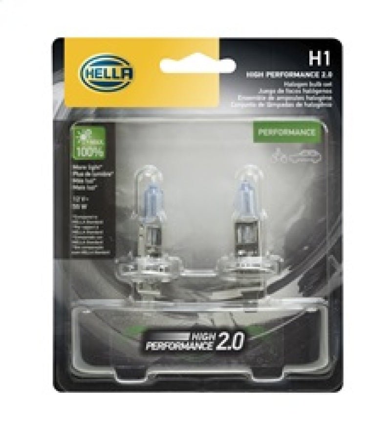 Hella - Hella H1 12V 55W Hella High Performance Xenon Bulb (Pair) - Demon Performance