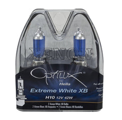 Hella - Hella H10 12V 42W Xen White Bulb (Pair) - Demon Performance
