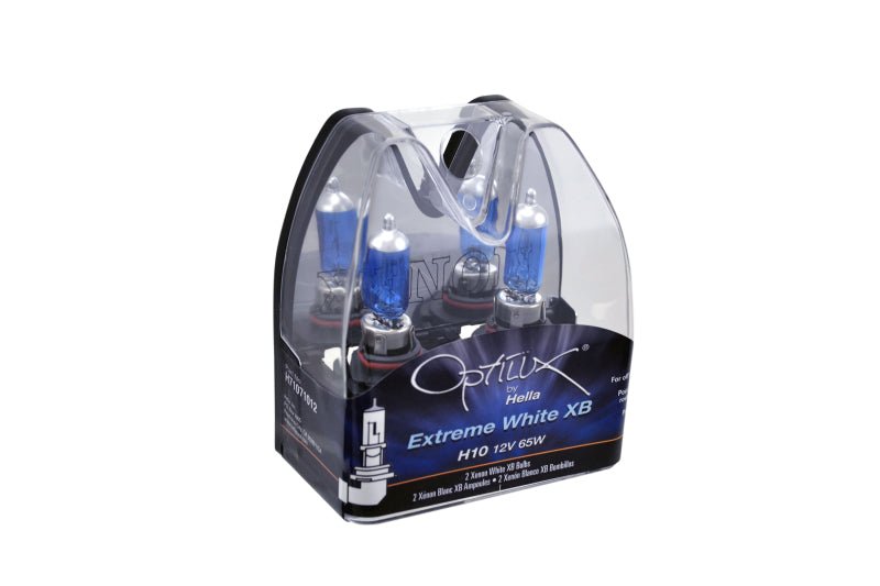 Hella - Hella H10 12V 65W Xen White Bulb (Pair) - Demon Performance