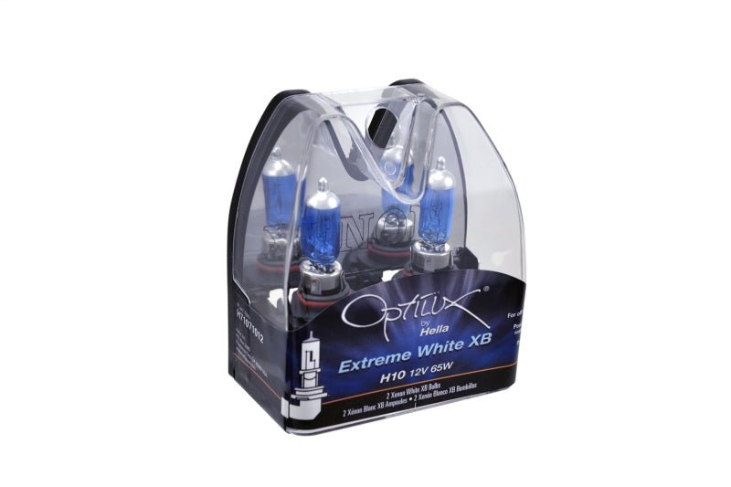Hella - Hella H10 12V 65W Xen White Bulb (Pair) - Demon Performance