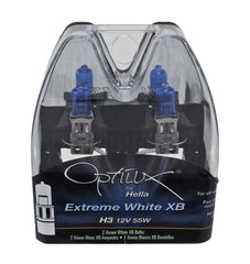 Hella - Hella H3 12V 55W Xen White XB Bulb (Pair) - Demon Performance