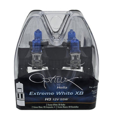Hella - Hella H3 12V 55W Xen White XB Bulb (Pair) - Demon Performance