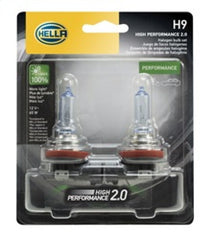Hella - Hella H9 12V 65W PGJ19 - 5 HP 2.0 Halogen Bulbs - Demon Performance