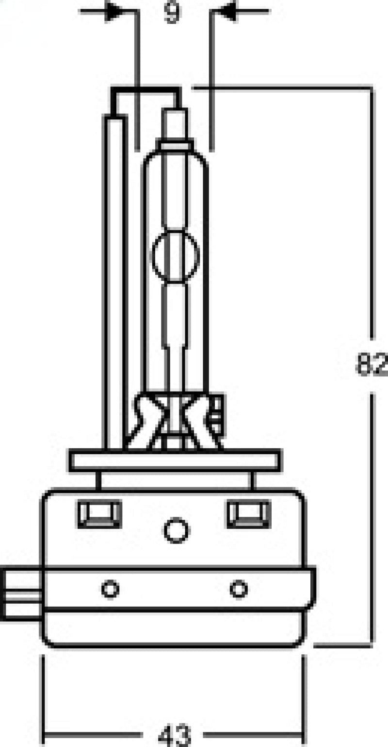 Hella - Hella HID Capsule D1S 12V 35W Bulb - Demon Performance