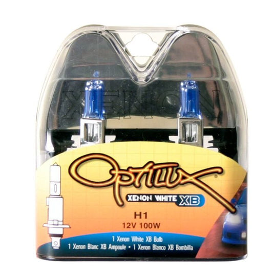 Hella - Hella Optilux H1 100W XB Extreme White Bulbs (Pair) - Demon Performance