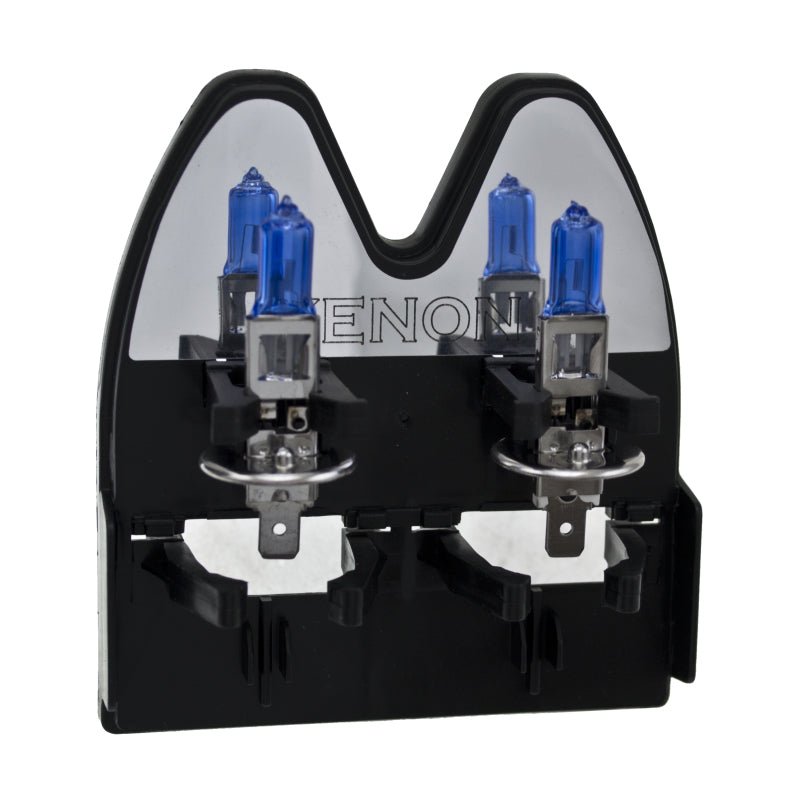 Hella - Hella Optilux H1 100W XB Extreme White Bulbs (Pair) - Demon Performance