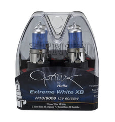 Hella - Hella Optilux H13/9008 12V 60/55W XB Xenon White Bulbs (Pair) - Demon Performance