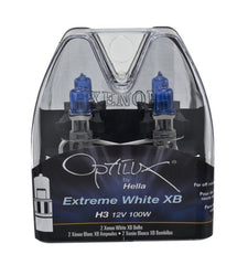 Hella - Hella Optilux H3 12V / 100W Xenon White XB Light Bulb - Demon Performance