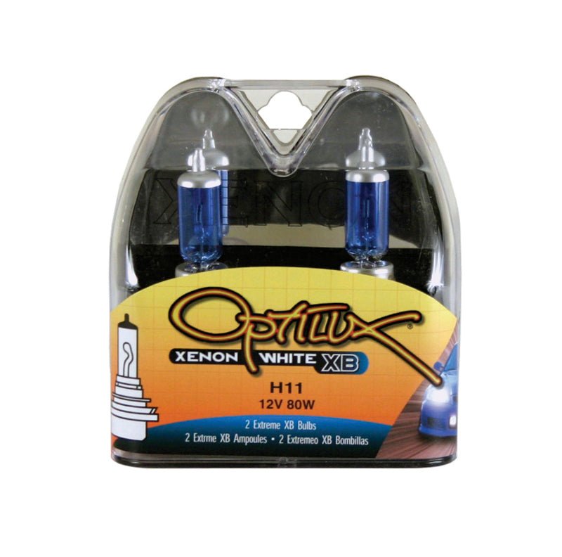 Hella - Hella Optilux XB Extreme Type H11 12V 80W Blue Bulbs - Pair - Demon Performance