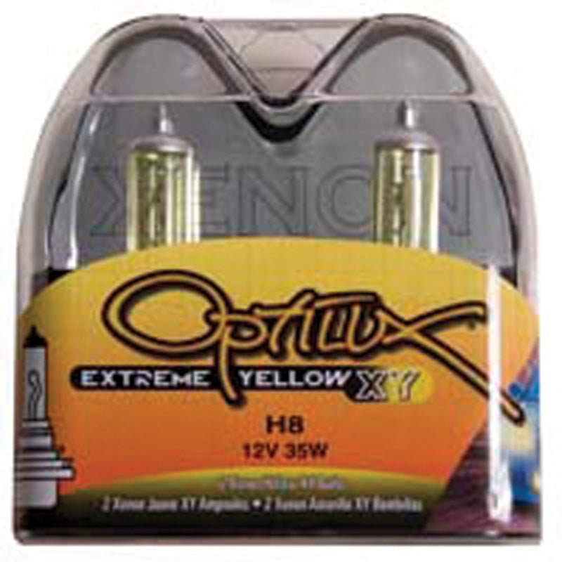 Hella - Hella Optilux XY Series H8 Xenon Halogen Bulb 12V 35W Fog Bulbs - Pair - Demon Performance