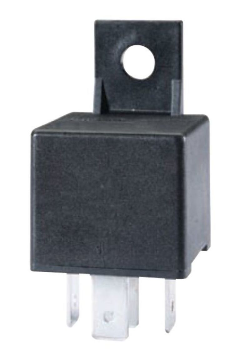 Hella - Hella Relay 12V 20/40A Spdt Res Bkt - Demon Performance
