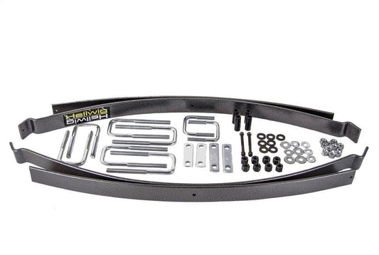 Hellwig - Hellwig 04 - 21 Nissan Titan 2/4WD 2 Leaf Pro Series Helper Spring - Up To 2500lb Level Load Capacity - Demon Performance