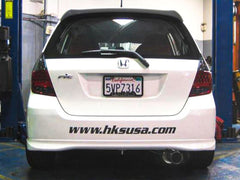 HKS - HKS 07-08 Honda Fit Hi Power Exhaust - Demon Performance