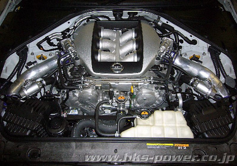 HKS - HKS 09-10 GT-R R35 SSQV4 BOV Kit Includes 2 SSQV & Polished Aluminum Pipes - Demon Performance