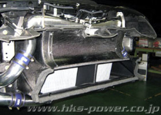 HKS - HKS 09 Nissan GTR R35 2 Core FMIC includes Carbon Air Duct and Full Piping Kits - Demon Performance