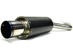 HKS - HKS 95-98 Eagle Talon TSE 2.0 Turbo FWD / 95-99 Mitsubishi Eclipse Carbon Ti Hi-Power Exhaust - Demon Performance