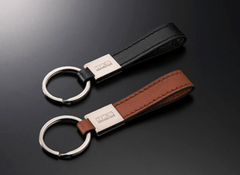 HKS - HKS HKS LEATHER KEYRING CAMEL - Demon Performance