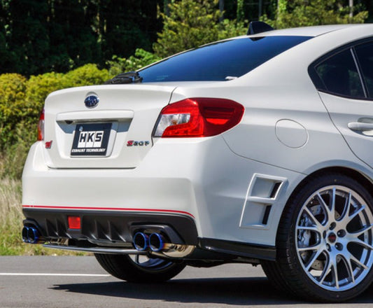HKS - HKS SUPER TURBO MUFFLER 14+ Subaru WRX STi (EJ20) Catback Exhaust - Demon Performance