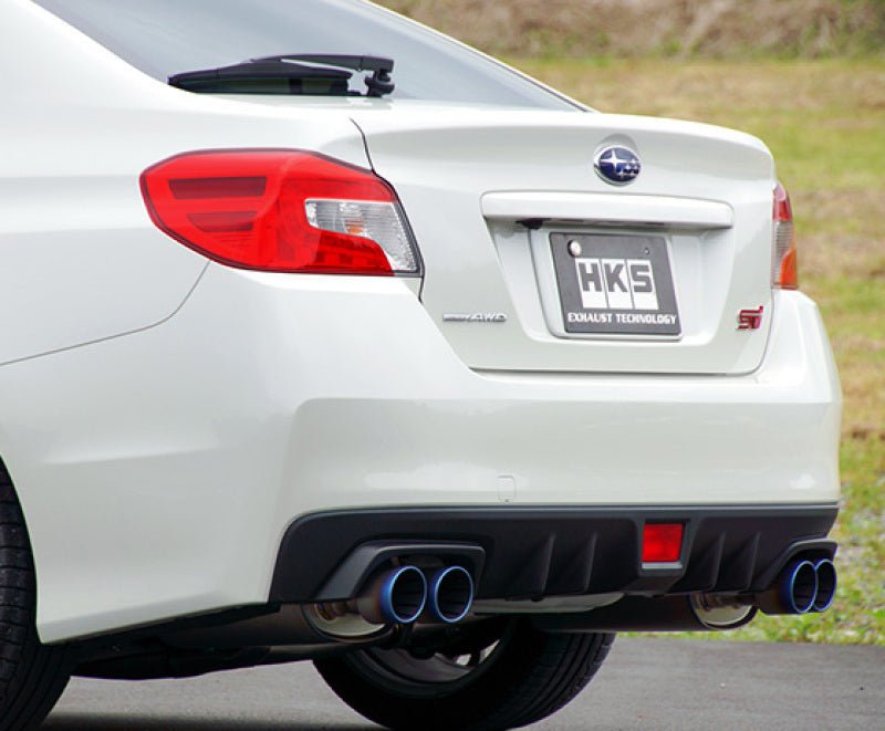 HKS - HKS SUPER TURBO MUFFLER Ti Subaru VAB WRX STI/VAG WRX S4 - Demon Performance