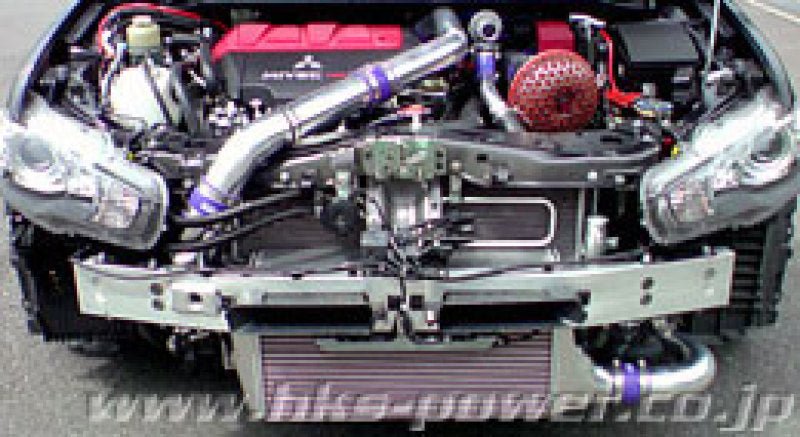 HKS - HKS Type-2 Front Mount Intercooler includes Full Piping Kit for 08-10 Mitsubishi Evolution X - Demon Performance