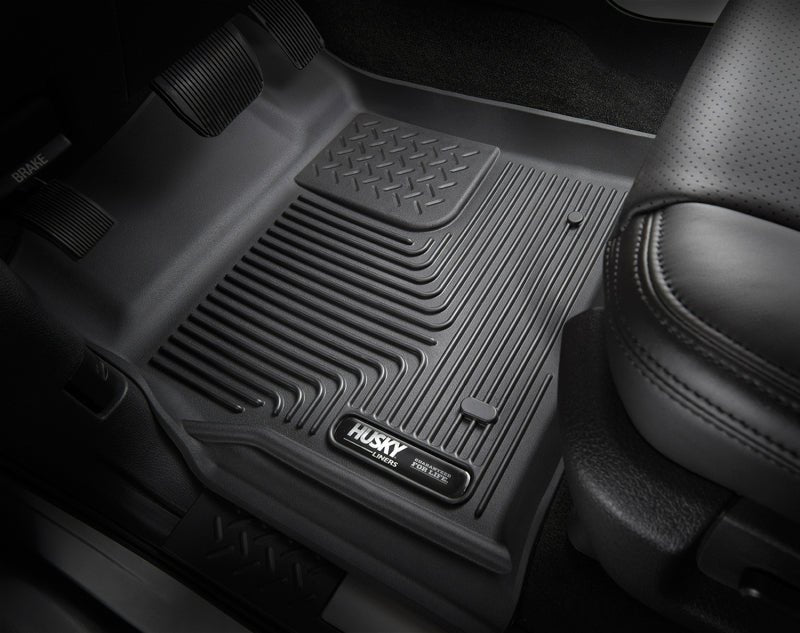 Husky Liners - Husky Liners 02 - 16 Dodge Ram 1500 Quad Cab X - Act Contour Black Center Hump Floor Liners - Demon Performance