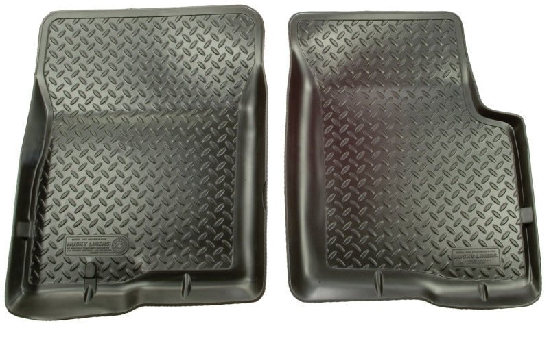 Husky Liners - Husky Liners 04 - 12 Nissan Armada/Titan/Infiniti QX56 Classic Style Black Floor Liners - Demon Performance