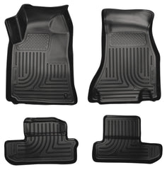 Husky Liners - Husky Liners 08 - 12 Dodge Challenger WeatherBeater Combo Black Floor Liners - Demon Performance