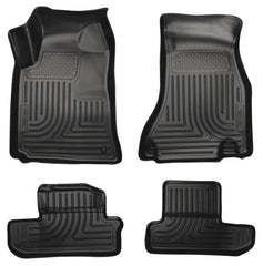 Husky Liners - Husky Liners 08 - 12 Dodge Challenger WeatherBeater Combo Black Floor Liners - Demon Performance