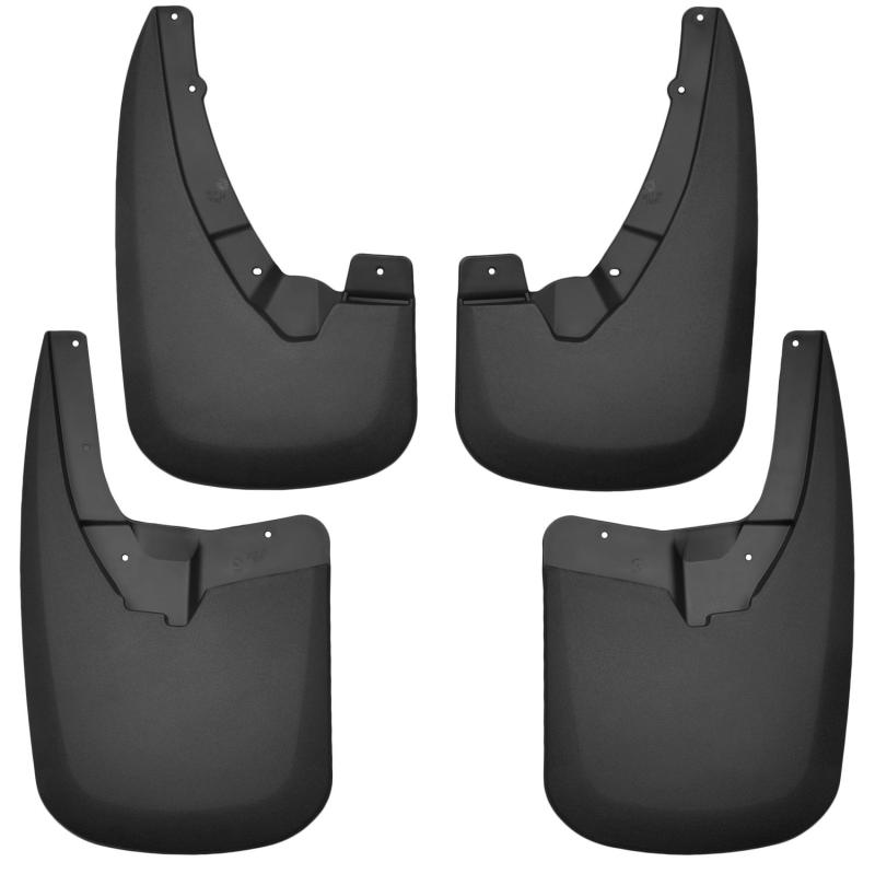 Husky Liners - Husky Liners 09 - 17 Dodge Ram 1500 w/o Fender Flares Front and Rear Mud Guards - Black - Demon Performance