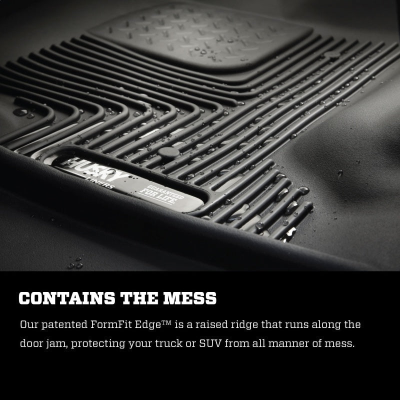 Husky Liners - Husky Liners 10 - 12 Dodge Ram 1500/2500/3500 Crew/Mega Cab X - Act Contour Black Floor Liner (2nd Seat) - Demon Performance