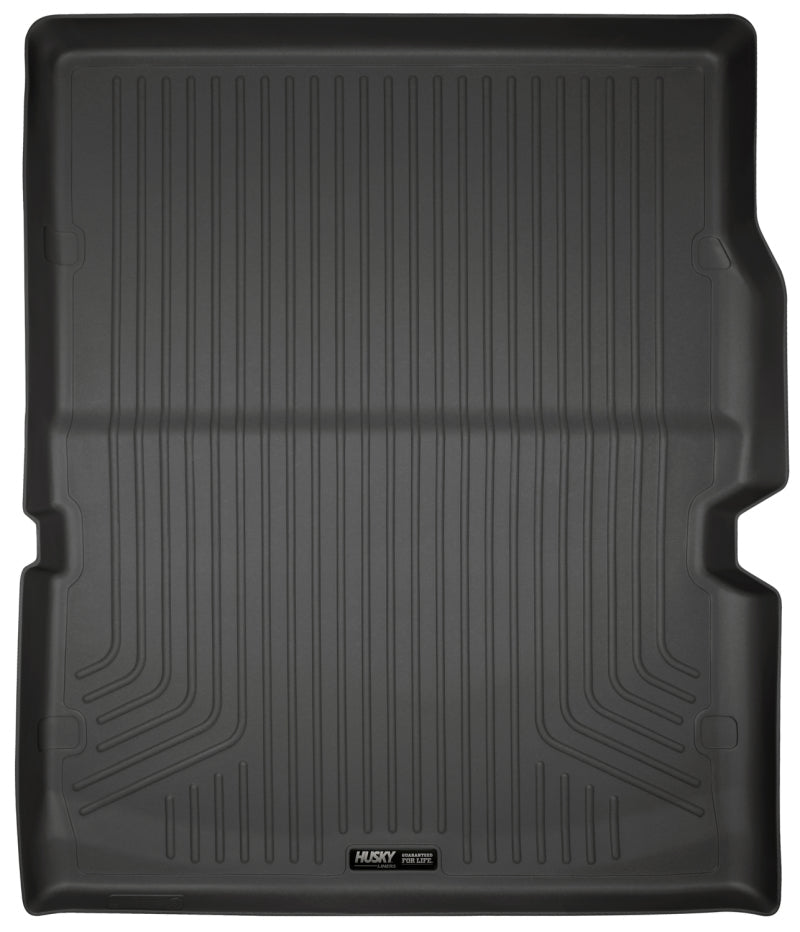 Husky Liners - Husky Liners 11 - 22 Dodge Durango WeatherBeater (Over Folded 3rd Row) Black Rear Cargo Liner - Demon Performance