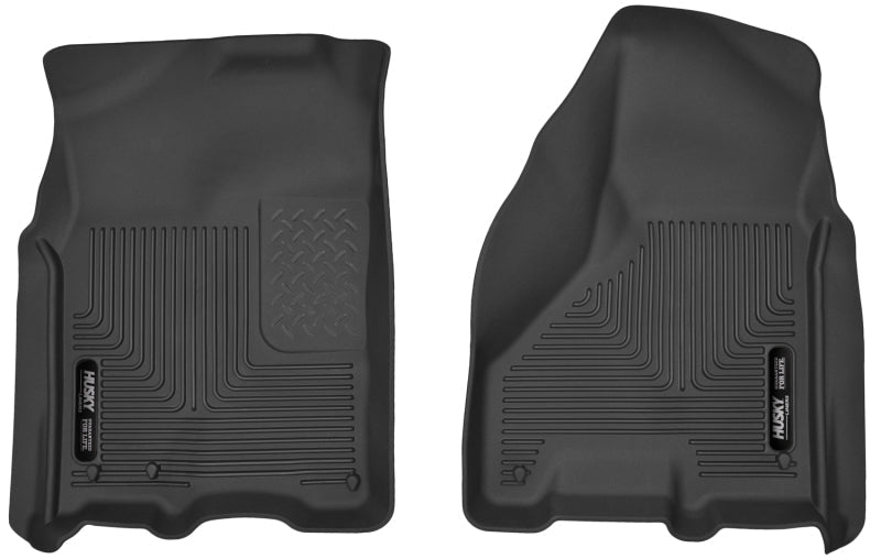 Husky Liners - Husky Liners 12 - 13 Dodge Ram 1500/ 12 2500 & 3500 X - Act Contour Black Front Floor Liners - Demon Performance