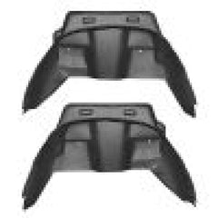 Husky Liners - Husky Liners 19 - 21 Ram 1500 Wheel Well Guards Rear - Black - Demon Performance