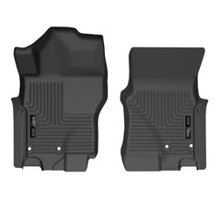 Husky Liners - Husky Liners 2022 Nissan Frontier King Cab Ext. Cab/CC WeatherBeater Black Front Floor Liners - Demon Performance