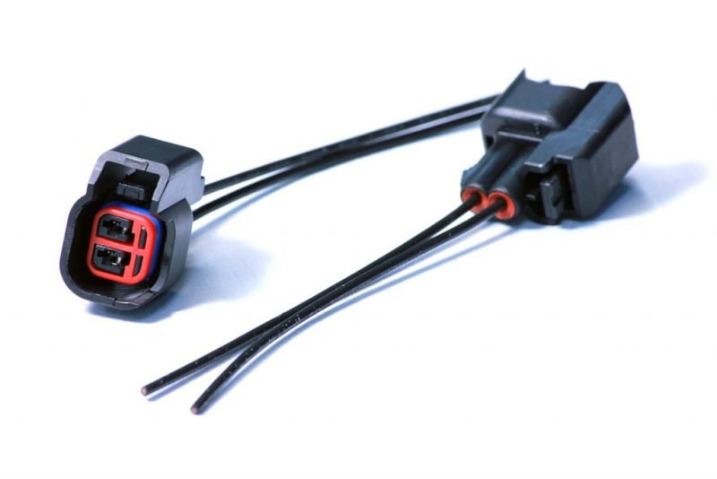 Injector Dynamics - Injector Dynamics Universal Fuel USCAR Injector Female Connector Kit - Pigtail - Demon Performance