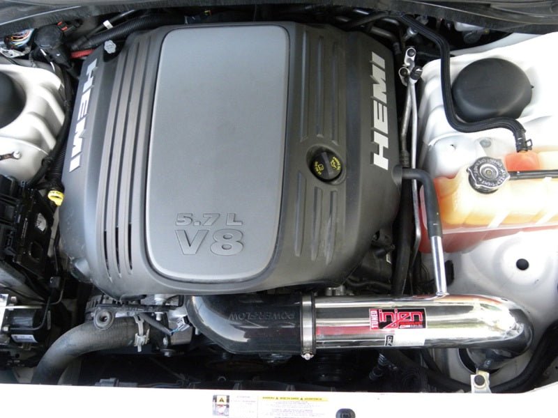 Injen - Injen 09 - 14 Dodge Challenger Hemi 5.7L V8 SRT - 8 6.1L 5.7L V8 Polished Power - Flow Air - Demon Performance