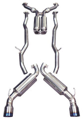 Injen - Injen 09 - 20 Nissan 370Z Dual 60mm SS Cat - Back Exhaust w/ Built In Resonated X - Pipe - Demon Performance