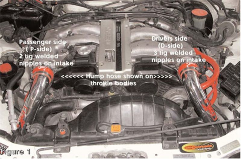 Injen - Injen 90 - 96 Pipe Only Intake System 300Z Non Turbo Polished Short Ram Intake - Demon Performance