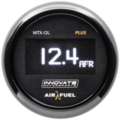 Innovate Motorsports - Innovate MTX - OL PLUS Wideband Digital Air/Fuel Ratio OLED Gauge Kit 3ft w/O2 Sensor - Demon Performance