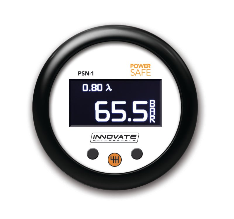 Innovate Motorsports - Innovate PSN - 1 PowerSafe Nitrous Bottle Pressure / Wideband O2 Gauge Kit - Demon Performance