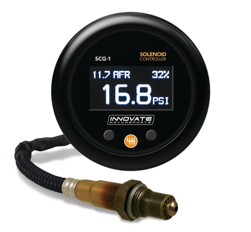Innovate Motorsports - Innovate SCG - 1 Solenoid inBoostin Controller & Wideband Gauge Kit - Demon Performance