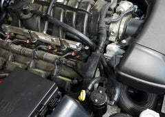 J&L - J&L 11 - 24 Jeep Grand Cherokee 5.7L Passenger Side Oil Separator 3.0 - Black Anodized - Demon Performance