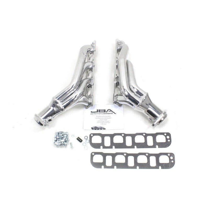 JBA - JBA 15-20 Chrysler 6.2/6.4L HEMI 1 7/8in Primary Silver Ctd Cat4Ward Header - Demon Performance