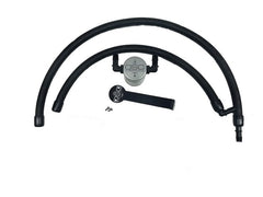 J&L - J&L 09 - 18 Ram 1500 5.7L Passenger Side Oil Separator 3.0 - Clear Anodized - Demon Performance