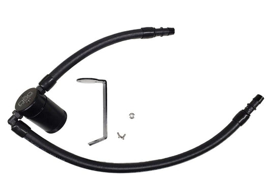 J&L - J&L 11 - 23 3.6L V6 Dodge Charger/Challenger/Chrysler 300C Oil Separator 3.0 - Black Anodized - Demon Performance