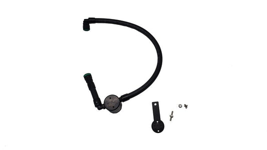 J&L - J&L 16 - 23 Dodge Durango / Jeep Grand Cherokee 3.6L Oil Separator 3.0 Passenger Side - Black Anod - Demon Performance